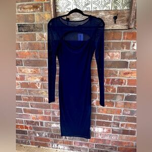 NWT Navy B X RUNAWAY dress
